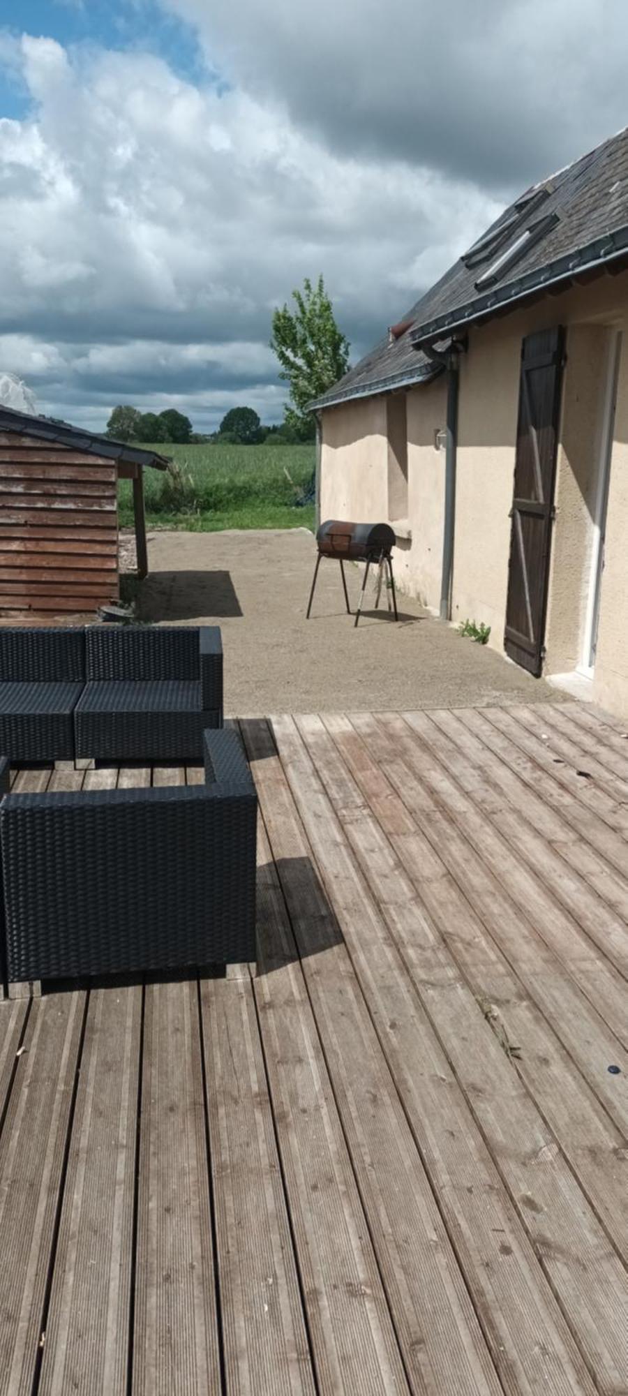 Maison De Campagne Seiches-sur-le-Loir Екстериор снимка